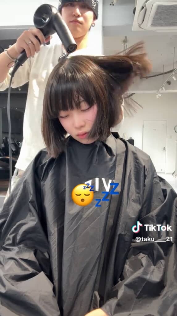 気持ちよくて寝てしまいました