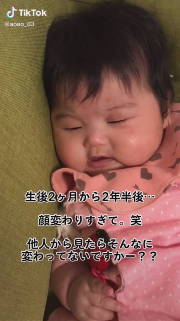 ピンクの服がよく似合います