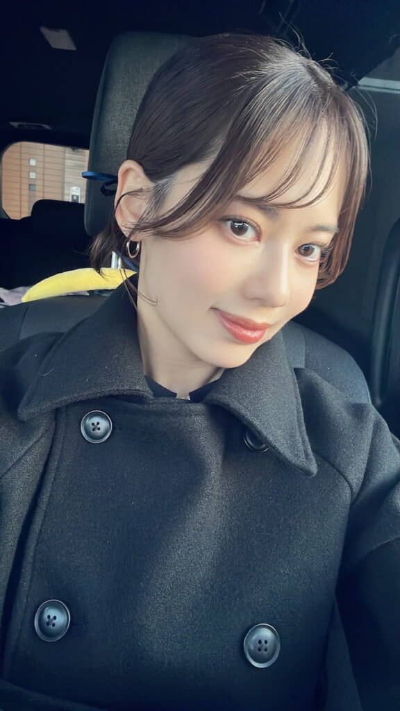 車内でパシャリ