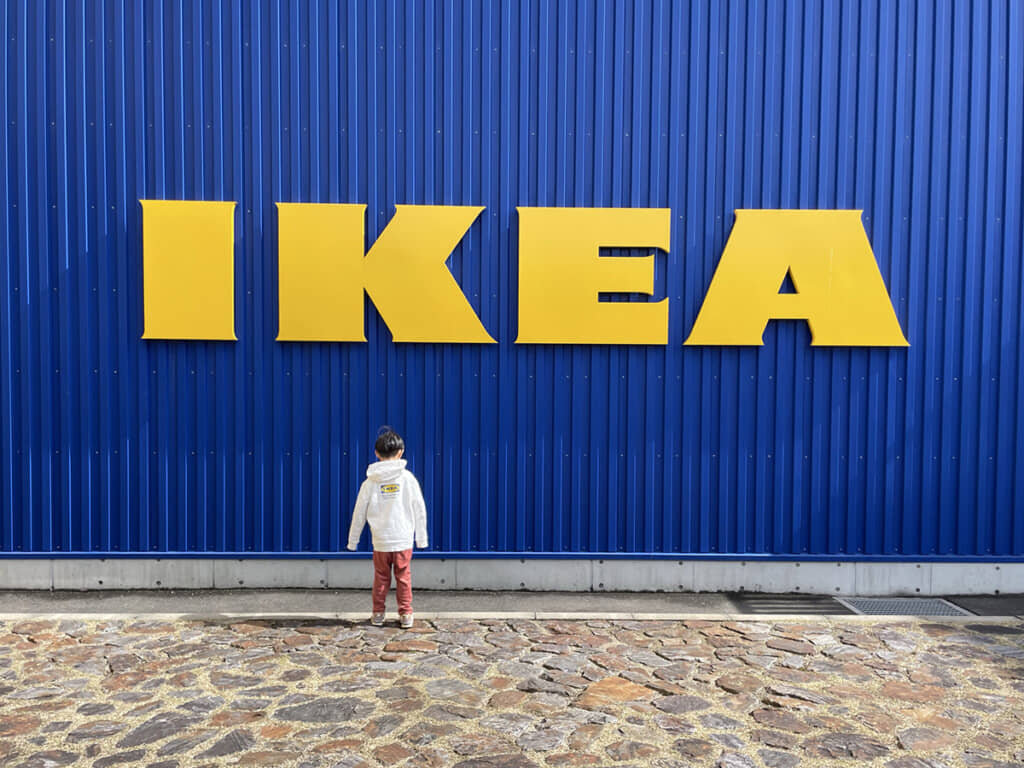 6歳の誕生日、家具を買いにIKEAへ