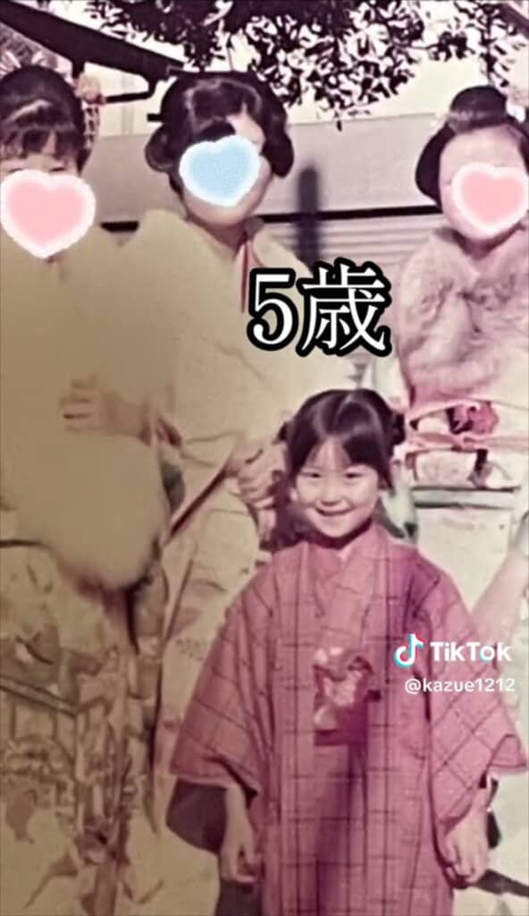 愛らしい様子の5歳