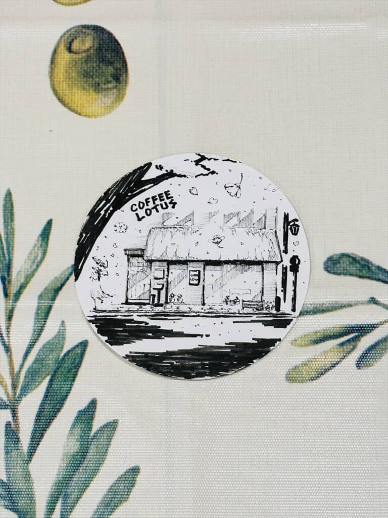 喫茶店に残されていたステキな贈り物