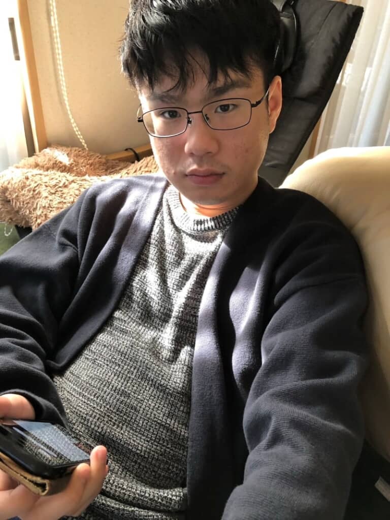 2年前の投稿主さん（ビフォー）