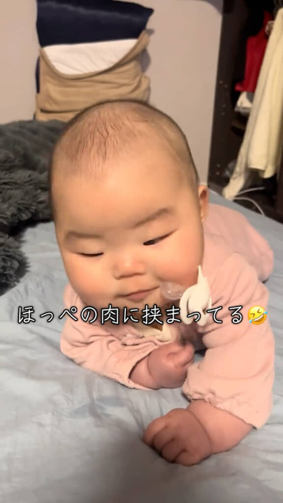 しっかりと固定されている様子