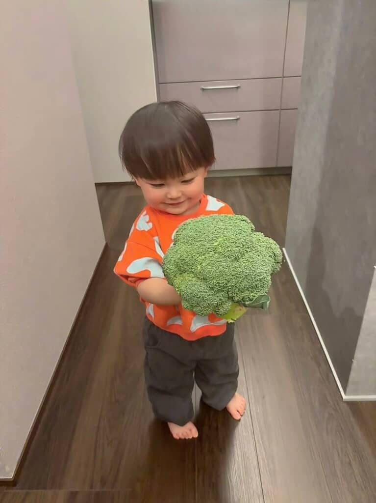 やまちゃんの顔より大きな99円のブロッコリー