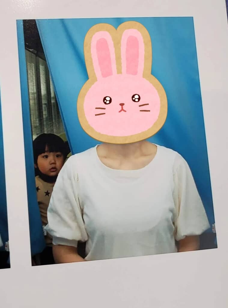 息子がカーテンを開けた瞬間