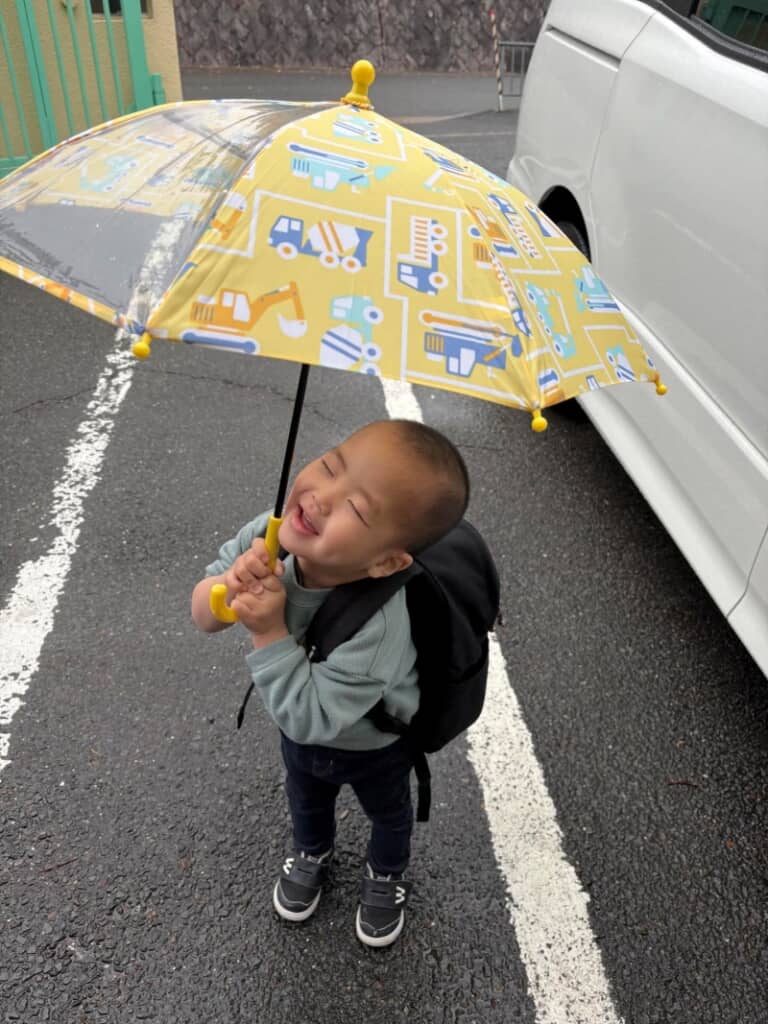 うっとりした笑顔