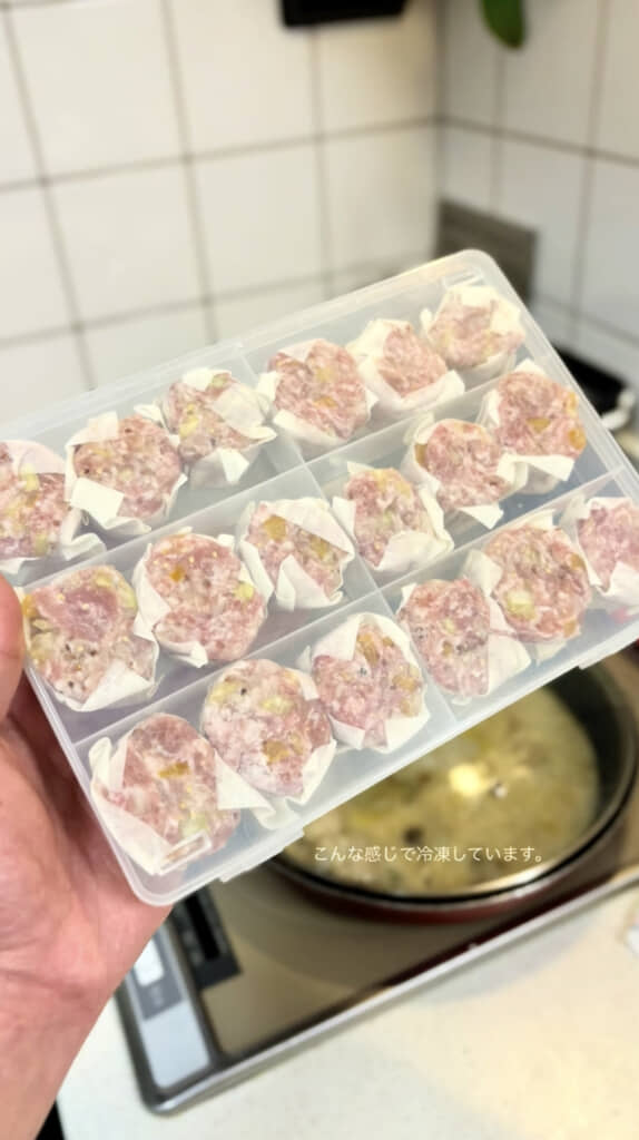 シュウマイはなんと手作り！