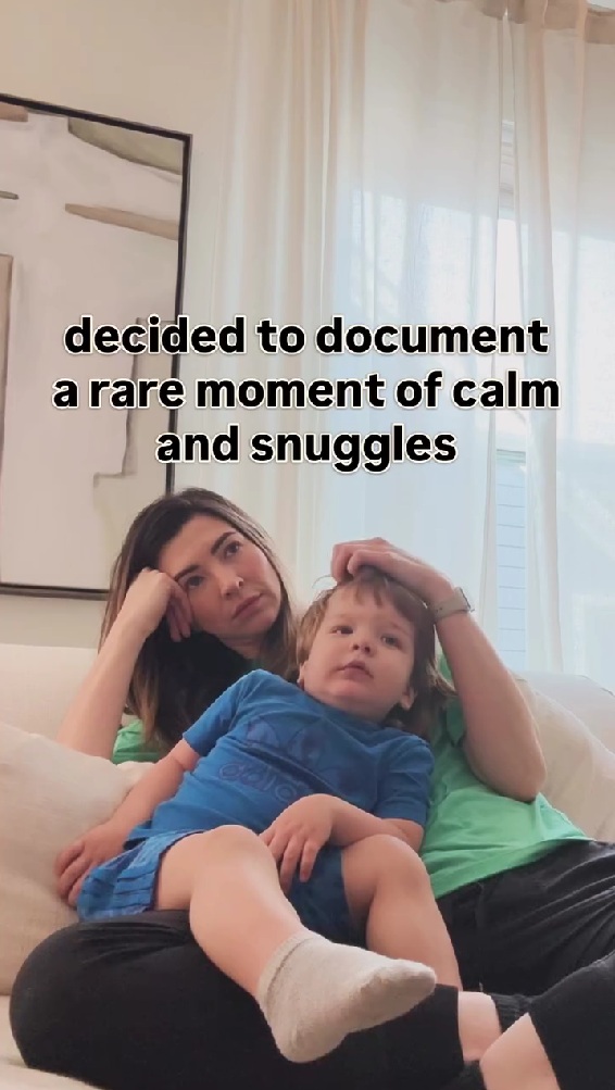 あたたかな親子の時間