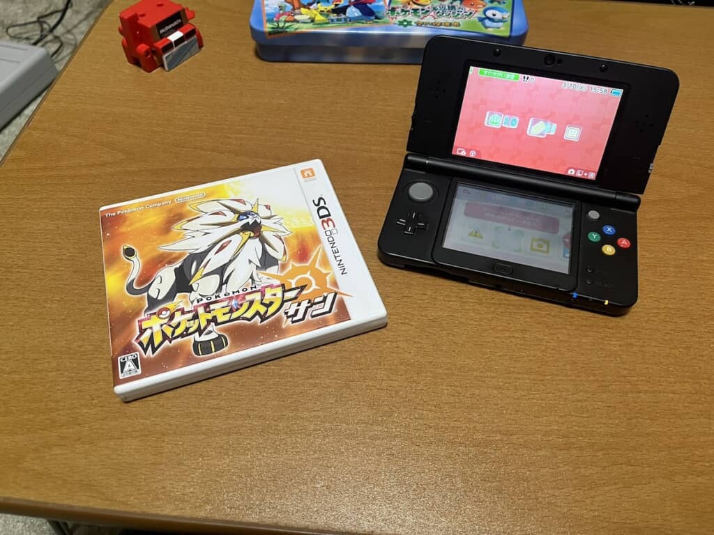 懐かしの「ポケットモンスター サン」。価格は900円とお買い得