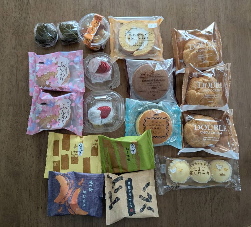 18個分のシャトレーゼのお菓子!