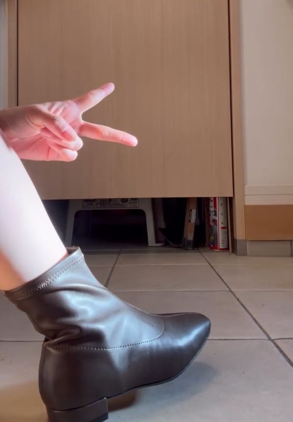 無事に履けました!