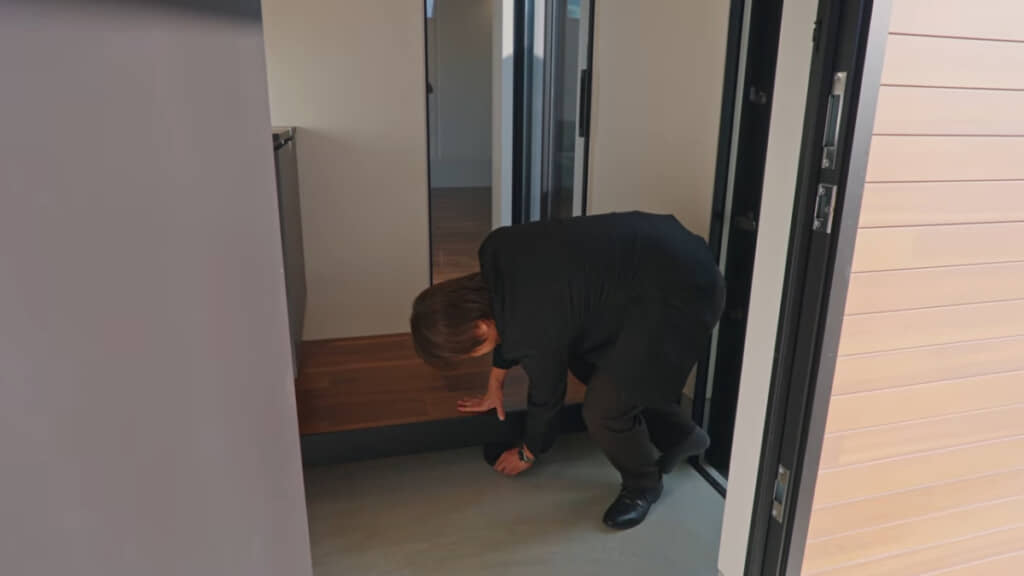 靴をサッと隠せるのがうれしい