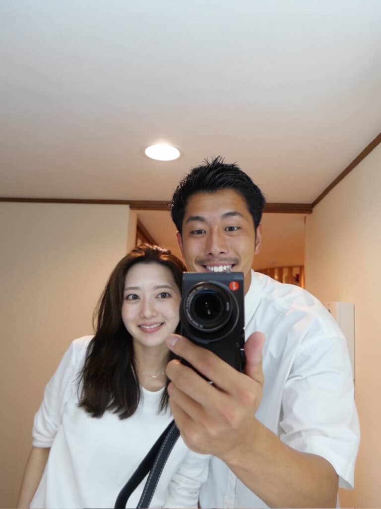 1枚目の2ショット