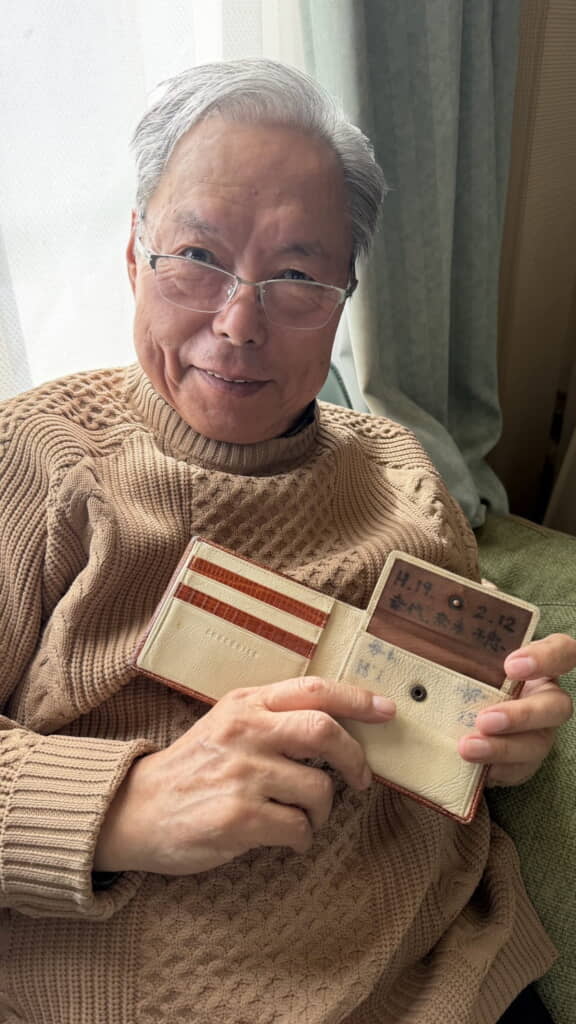 とてもうれしそうですね