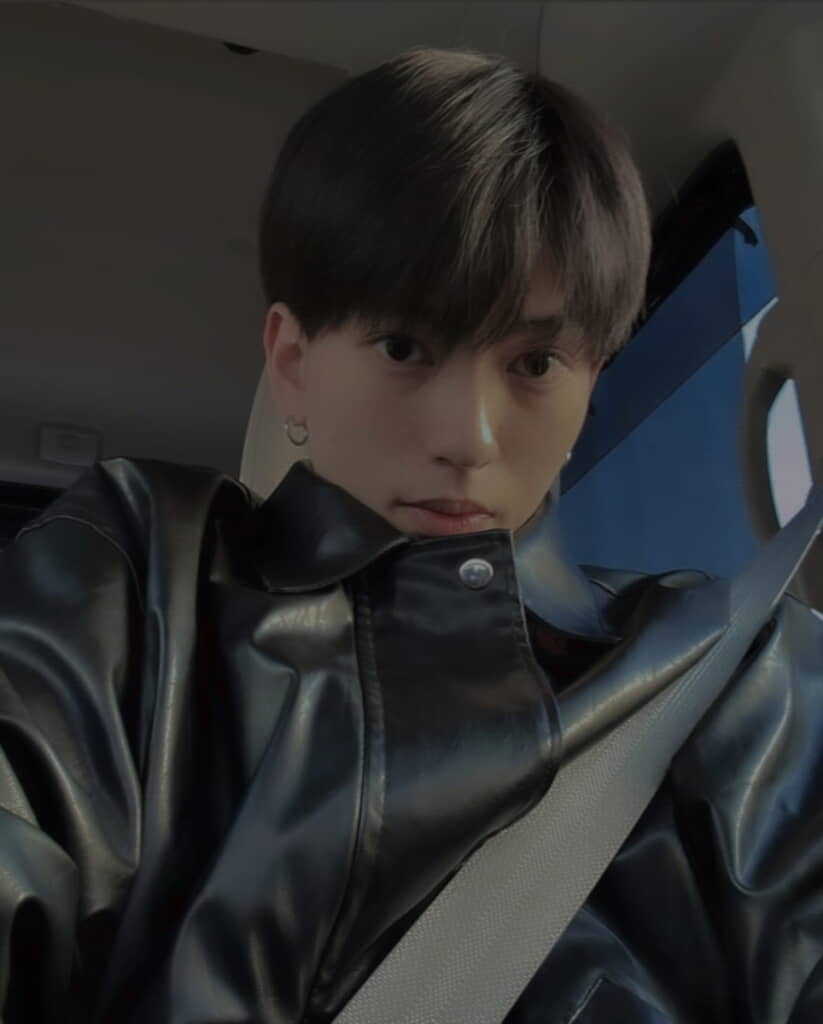 車内でパシャリ