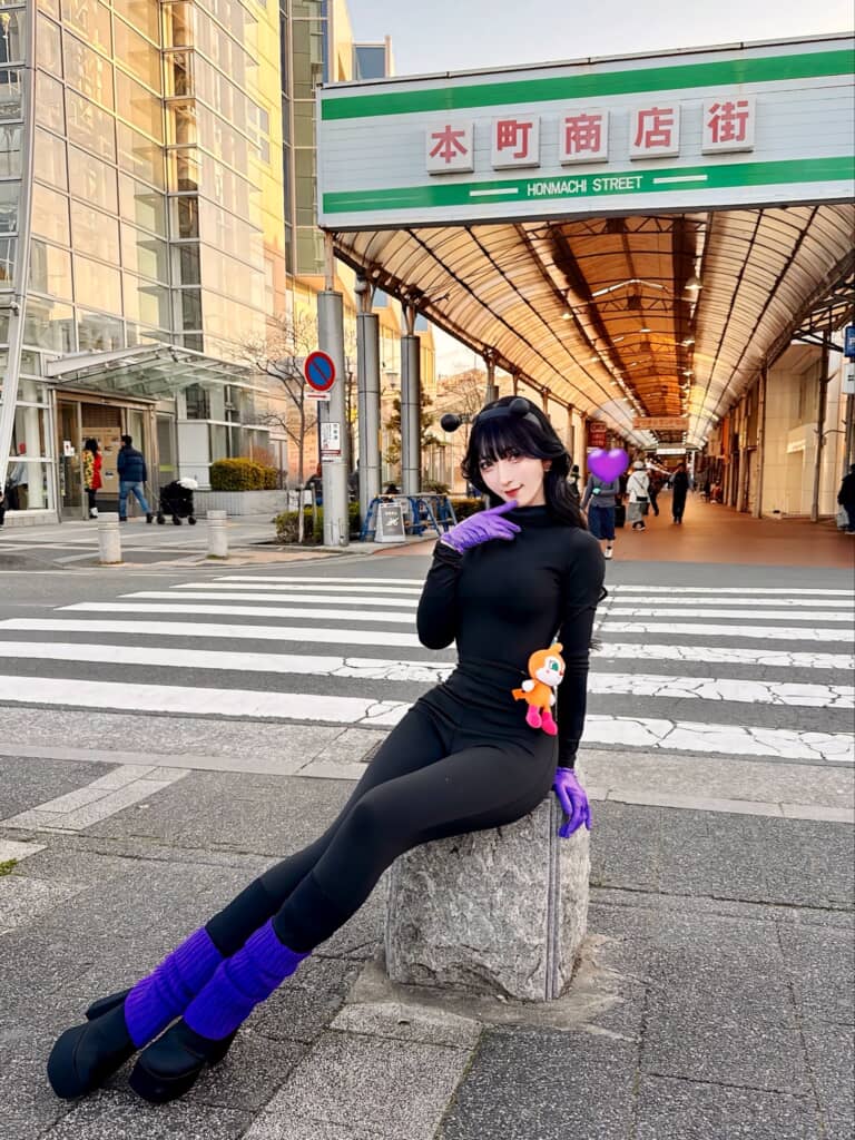 やわらかくほほ笑むばいきんまん