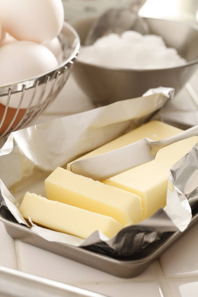 全てクッキー作りのためのバターでした