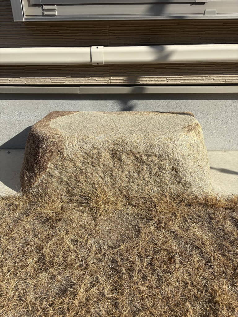 “巨大な石”を義母におねだり！