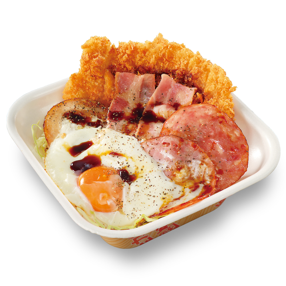 ウルトラエッグカツ丼弁当（961円）