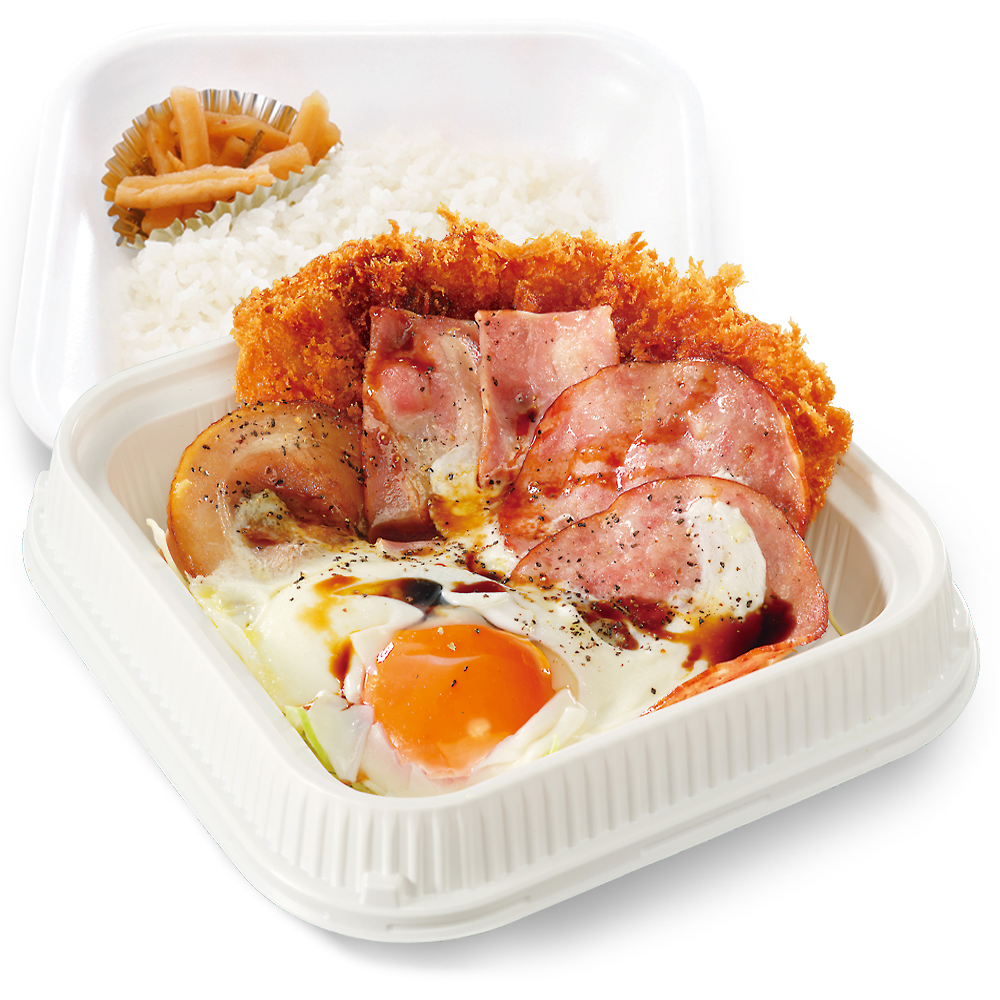 ウルトラエッグカツ弁当（1069円）