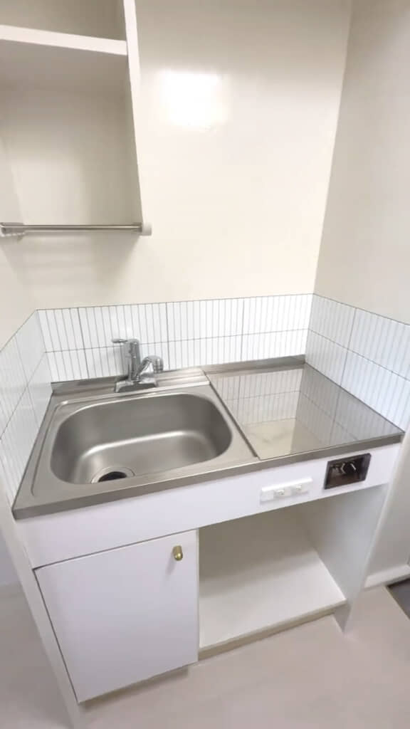 清潔感のあるキッチンに大変身