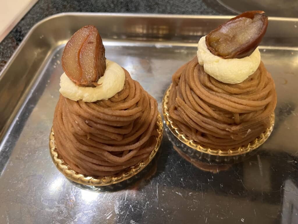 モンブランまで出てきた