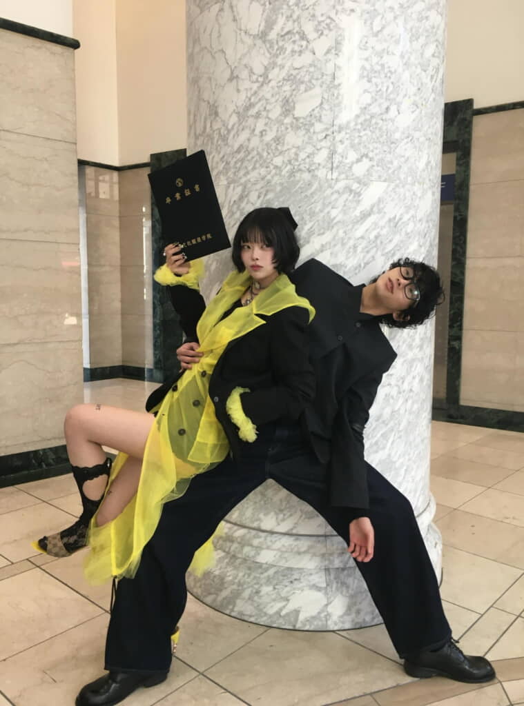 まるでファッション誌の表紙のようです