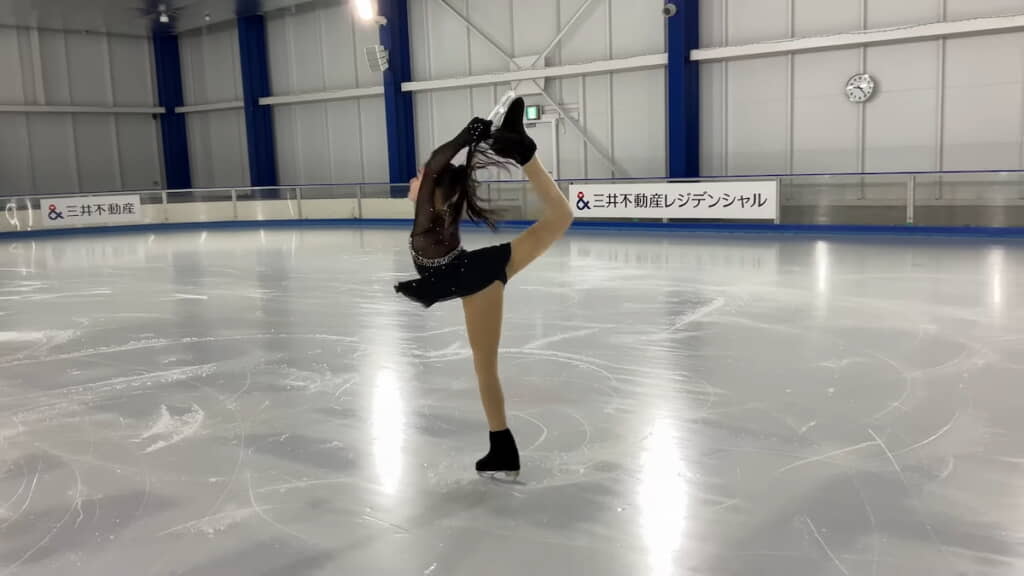 見事な身体能力