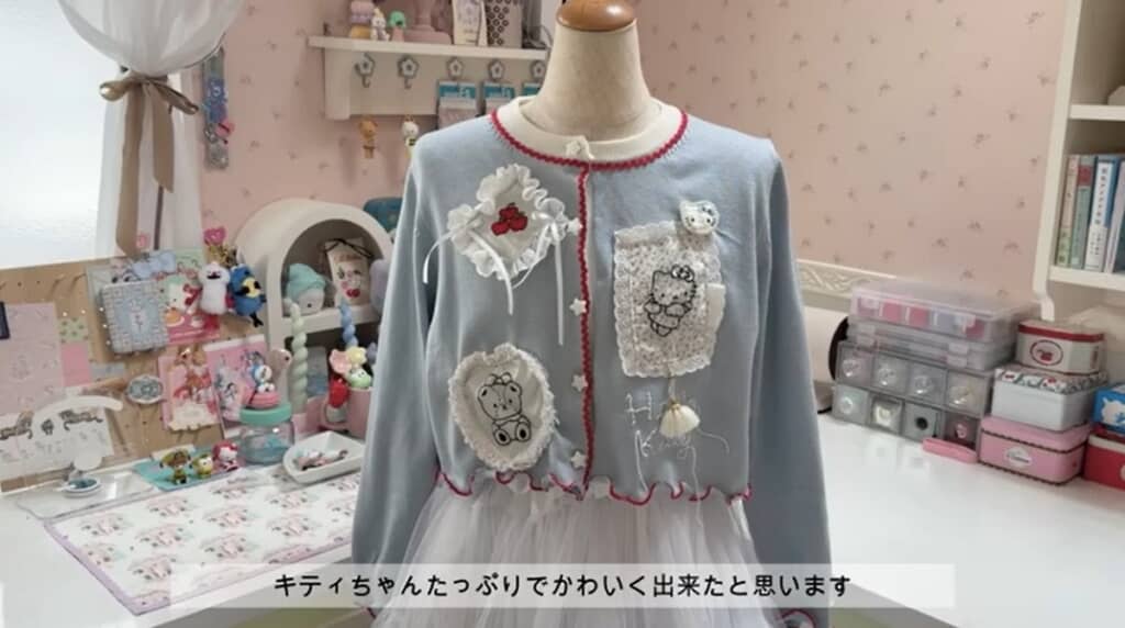 かわいいカーディガンができました