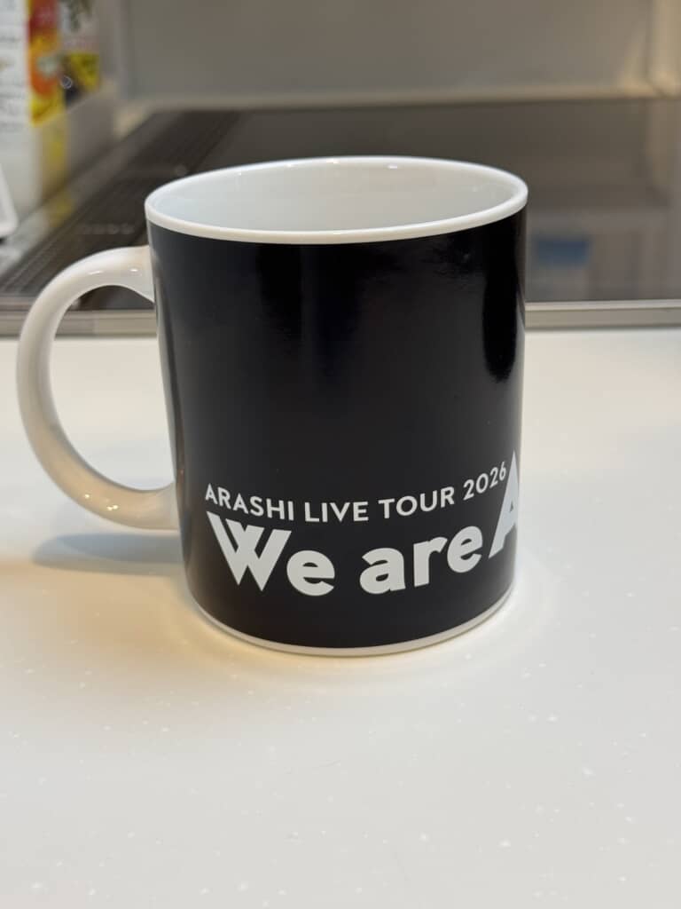 嵐の最後のライブグッズ！（画像提供：わいずさん／@ys_docomoPro）