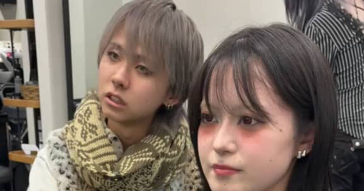 美容室で「サーモグラフィーみたいにしたい」→どうなるのかと思いきや……　驚きの姿が448万再生「電車で声出た」「若い時こんなふうにしてみたかった」（1/2） | 美容 ねとらぼ
