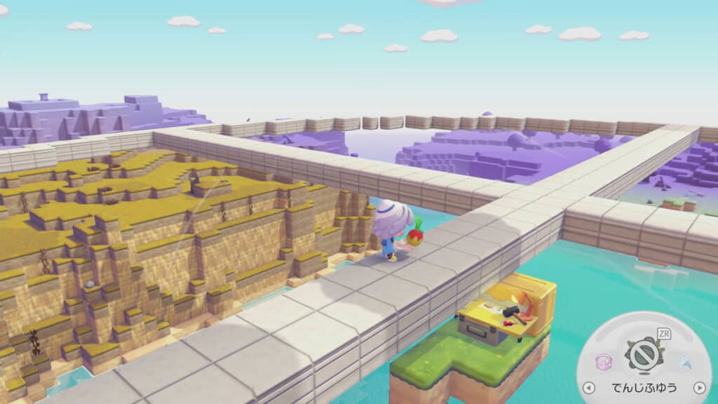 巨大な正円を作る