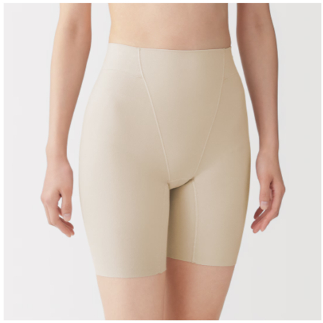 「婦人 コットン混お腹すっきりソフトガードル」（画像：無印良品）