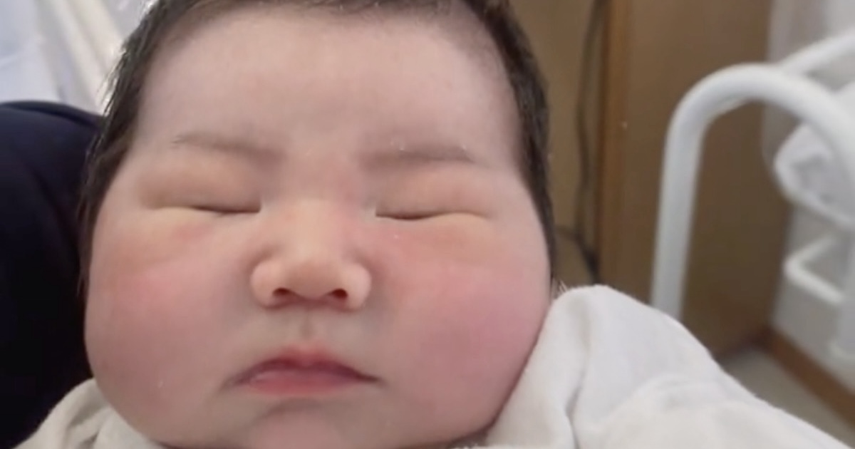 病院で「過去一大きい」と言われた4710グラムの息子→5カ月後…… 現在の姿に「将来はアイドルかな?」「大谷翔平くんに似てます?」(1/2) | 育児 ねとらぼ