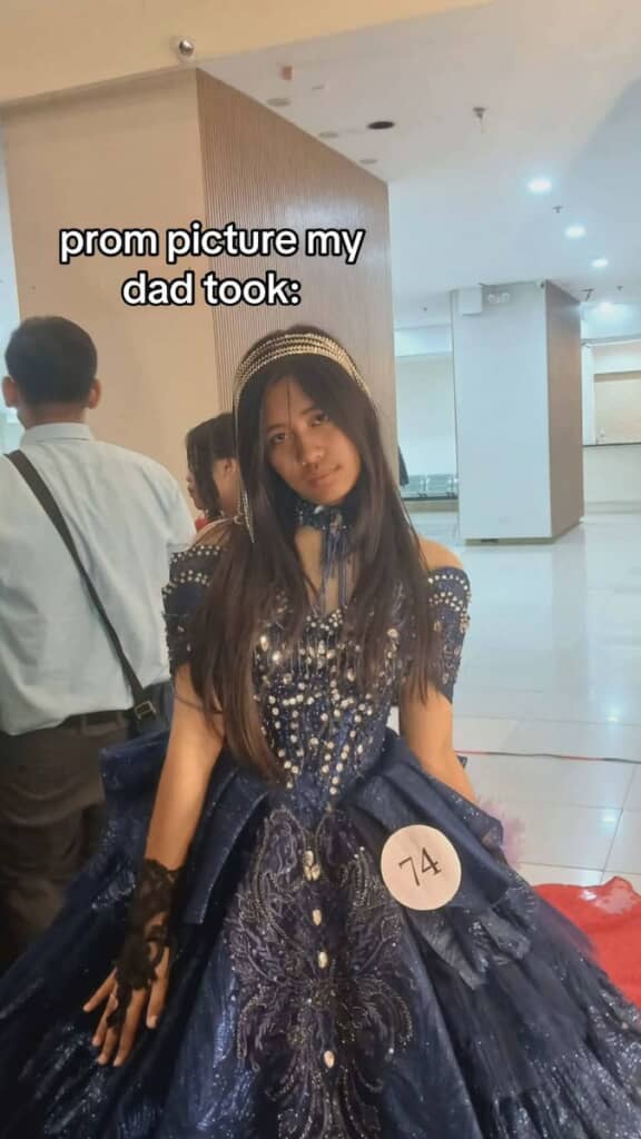 お父さんが撮った写真。ロケーションがぱっとしないかも……