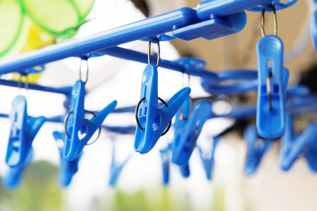 夫がピンチハンガーを置いた場所とは?(イメージ画像/出典:PIXTA)