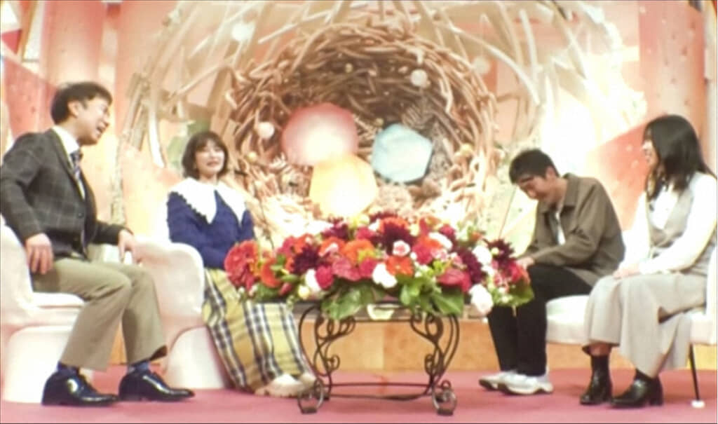 3月22日放送「新婚さんいらっしゃい！」の一場面 （C）ABCテレビ