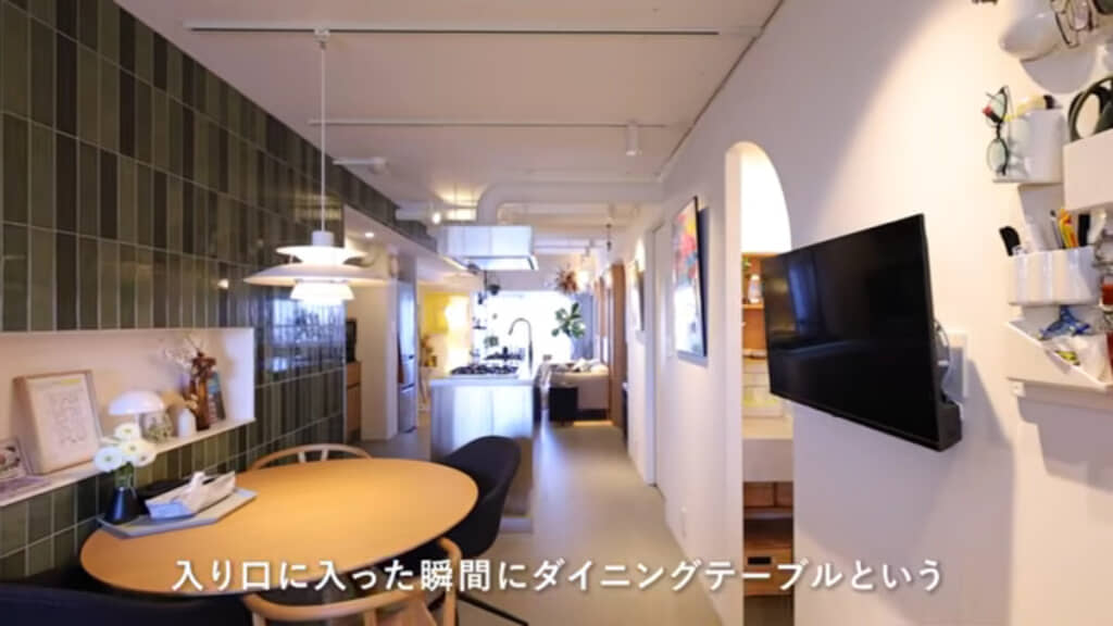 開放感のある間取り