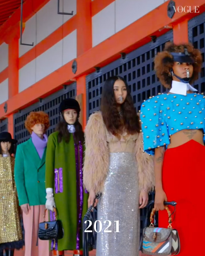 VOGUEのモデルに