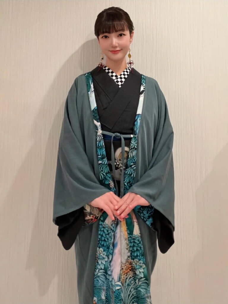 水木しげるコラボの羽織をチョイス