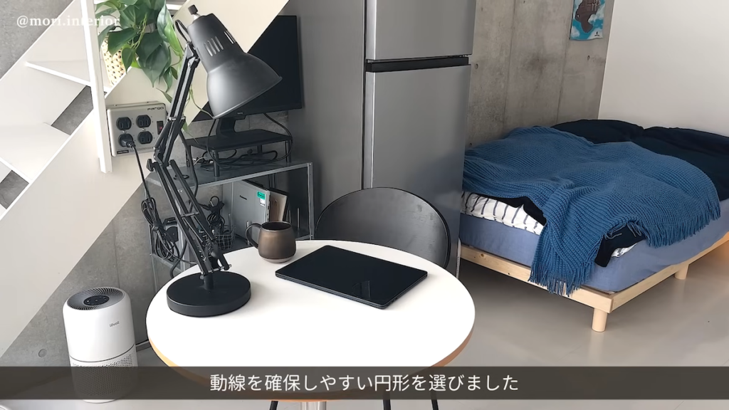 洗練された印象のデスクスペース