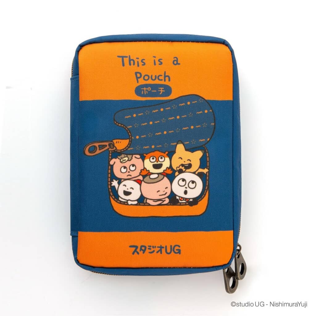 にしむらゆうじさんの描き下ろしデザインポーチ