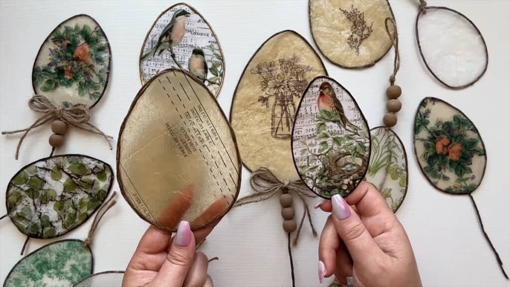 完成したフロストグラス風のアイテム