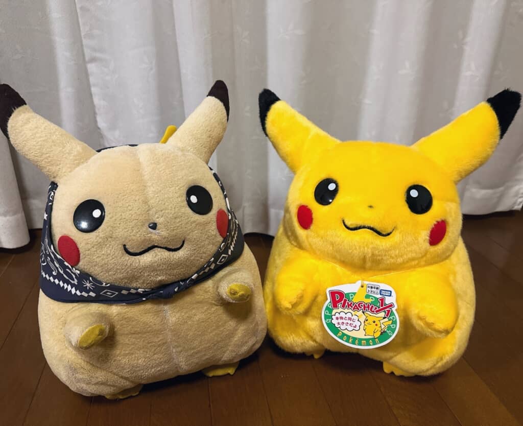 色が薄い……！