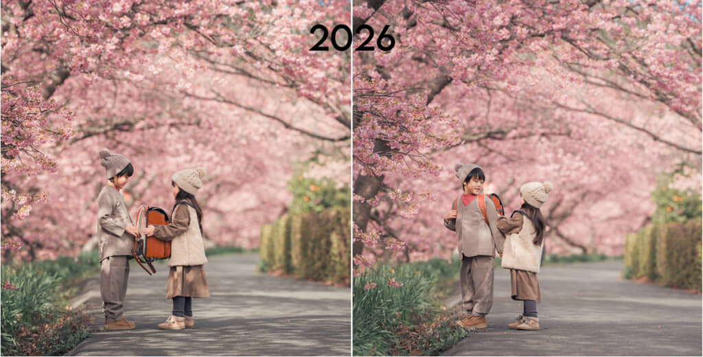 小学校入学を控えたお兄ちゃんに「頑張ってね！」