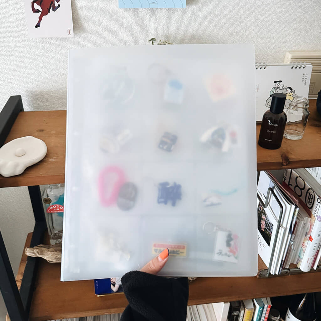 無印良品のコレクションバインダー