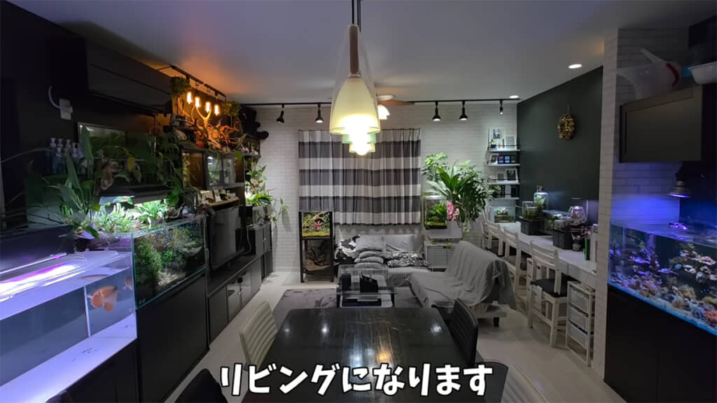 まずはリビングから