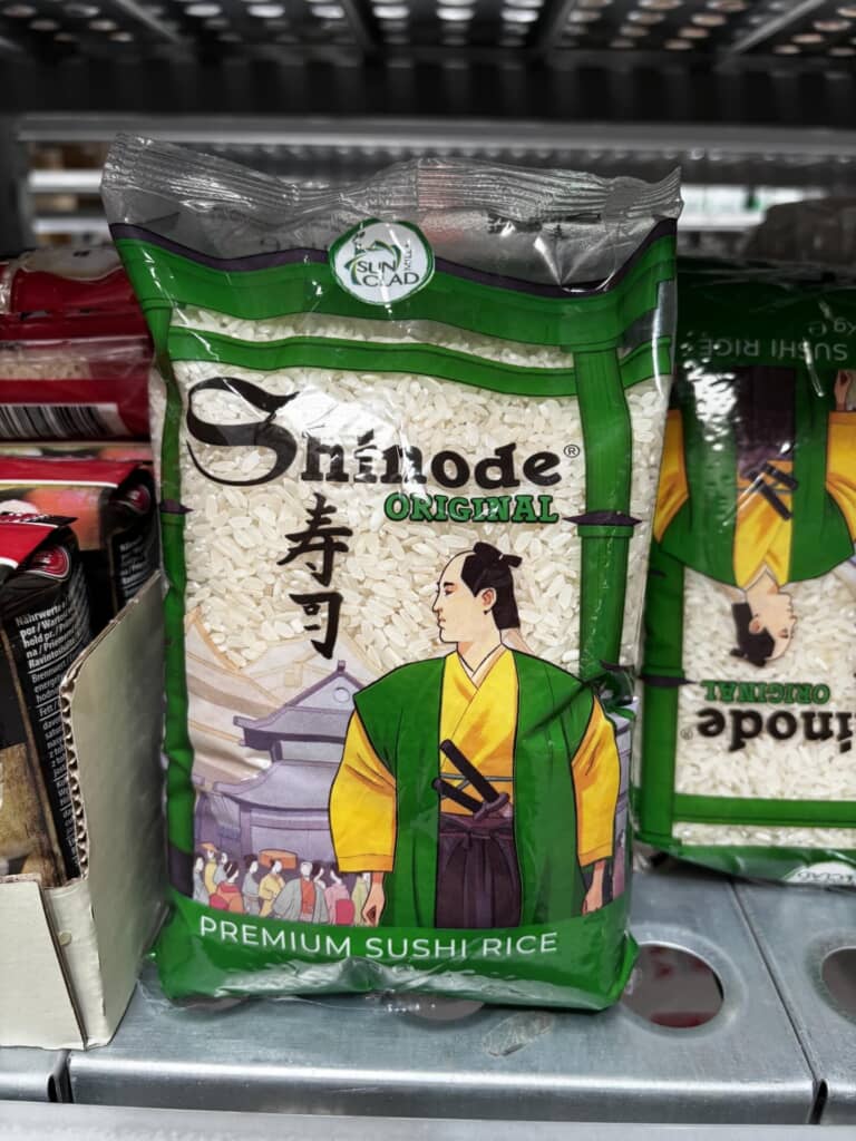 ドイツで売られていたお米のパッケージ