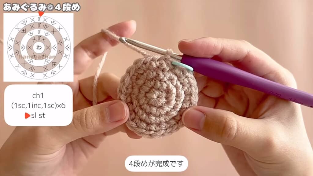 100均の材料であみぐるみを作る方法